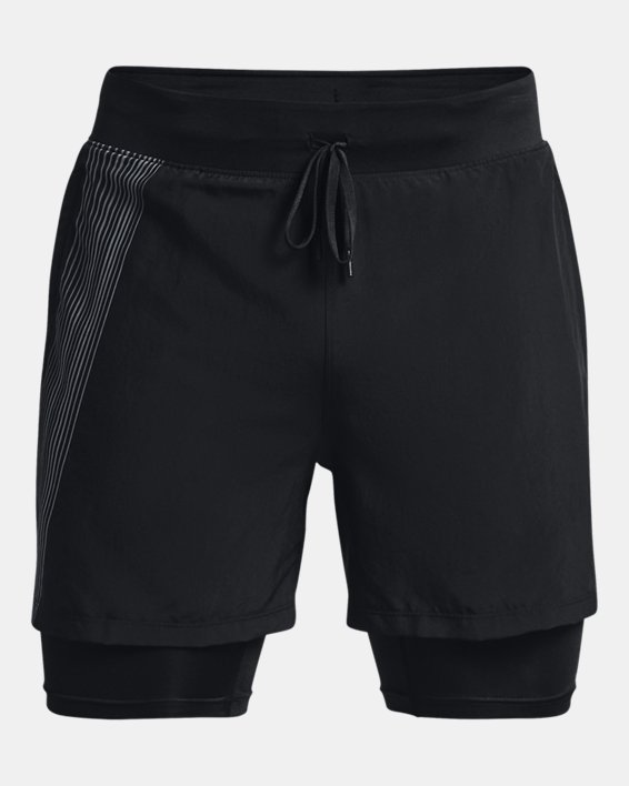Men's UA SpeedPocket 2-in-1 Shorts, Black, pdpMainDesktop image number 5